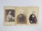 RARE Group of 3 CDV Photographs-