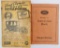 Group of 2 Ford Model A & T Instruction Books