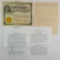 Group of 6 Stock Certificates of Morrisburg and Ottawa Electric Railway Co.