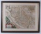 Antique Framed German Map