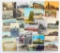 Group of 50 Railroad, Train, and Train Depot Postcards