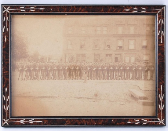 Antique Photograph of Young U.S. Army Soldiers