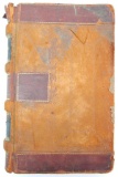 Leather Bound Store Ledger for 1908-1909