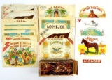 Group of Cigar Advertisements and Cigar Wraps