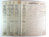 Group of 6 Newspapers