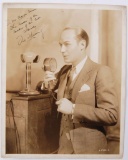 Antique Signed Ted Husing Photograph