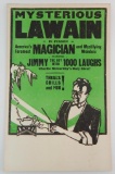 Mysterious Lawain Antique Event Poster