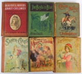 Group of 6 Antique Children's Books