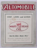 Antique The Automobile Magazine August 31st 1911
