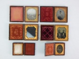 Group of 6 Cased Images