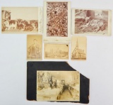 Group of 7 Unusual Antique Photographs