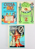 Group of 3 L. Frank Baum Oz Books