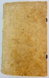 Early Book with Vellum binding