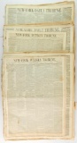 1846-48 New York Tribune Newspapers