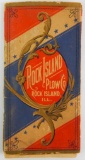 1903 Rock Island Plow Co. Rare Pocket Ledger