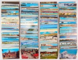 Group of 800 Topical View Postcards