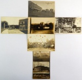 Group of 6 Real Photo Postcards