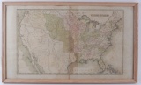 Antique Map of The United States