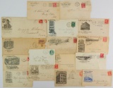 Group of 16 Antique Postal Covers