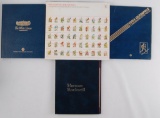 Group of 4 U.S. commemorative Stamp Albums