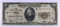 1929 federal reserve bank of Chicago $20 note