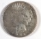 1922 - S silver peace dollar