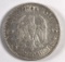 1935 German silver 5 Reichsmark