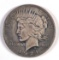 1921 - P silver peace dollar
