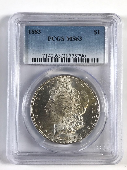 1883 - P Morgan Silver dollar
