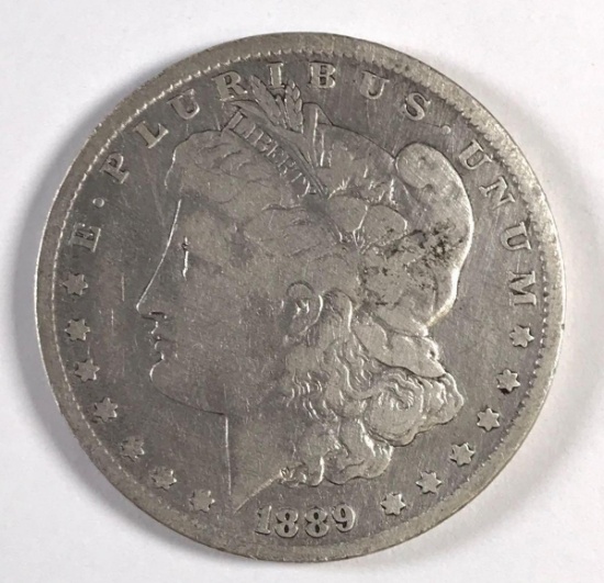 1889 - O Morgan silver dollar