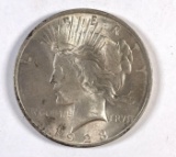 1923 - P silver peace dollar
