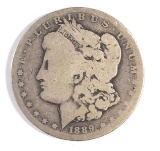 1889 - O Morgan silver dollar