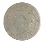 1818 large cent