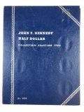 Kennedy half dollar collection book