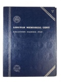 Complete Lincoln Memorial cent collection book