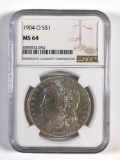 1904-0 Morgan Silver dollar