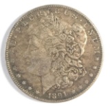 1891 - P Morgan Silver dollar