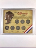 The legend of the mercury silver dime coin collection