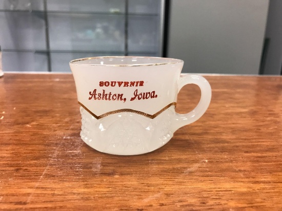 Antique Ashton Iowa Souverir Mug