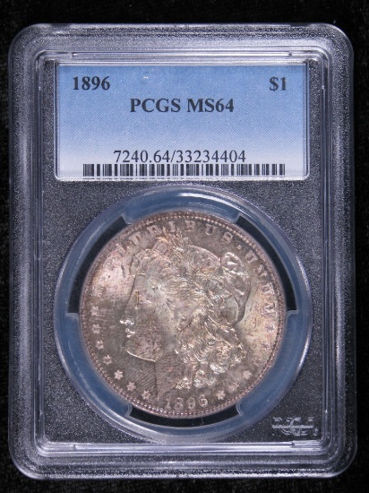 1896-P Morgan Dollar PCGS MS64