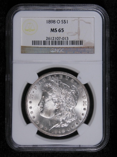 1898-O Morgan Dollar NGC MS65
