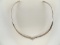Sterling Silver Hammered Choker