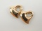 14k Yellow Gold Heart Charms