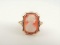 10k Yellow Gold Cameo Ring