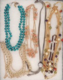 Group of Vintage Costume Necklaces