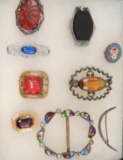 Antique Costume Jewelry Lot