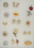 Group of Vintage Brooches