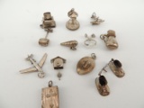 Lot of Sterling Silver Charms