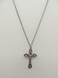 Swarorski Cross Necklace
