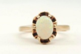 10k Yellow Gold Opal Ring